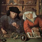 Quentin Massys Lending and his wife USA oil painting reproduction